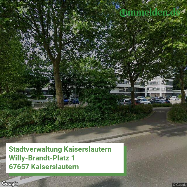 07312 streetview amt Kaiserslautern kreisfreie Stadt