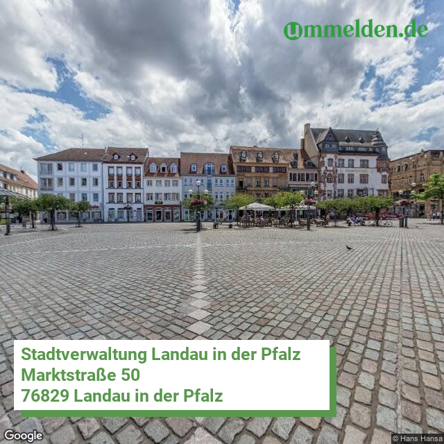 07313 streetview amt Landau in der Pfalz kreisfreie Stadt