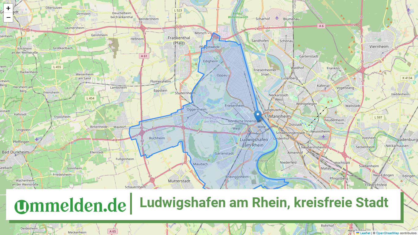 07314 Ludwigshafen am Rhein kreisfreie Stadt