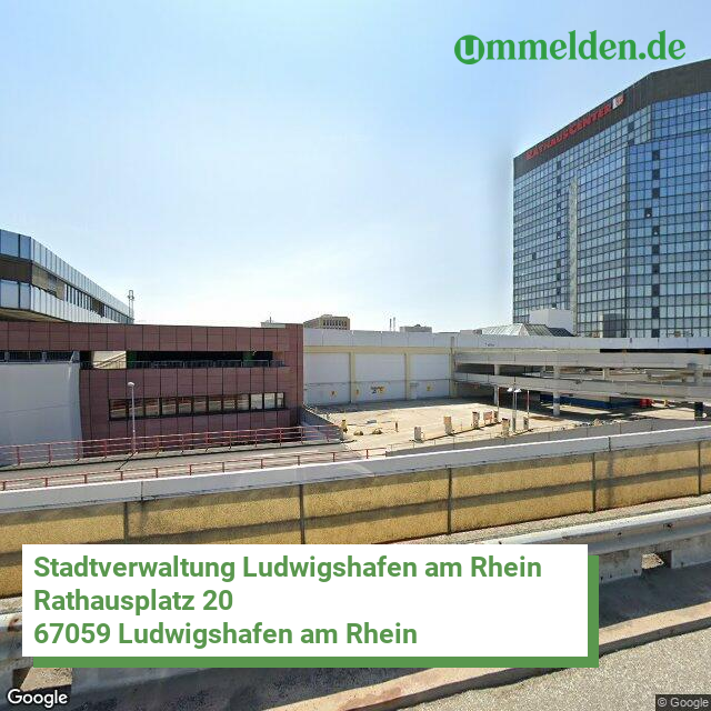 07314 streetview amt Ludwigshafen am Rhein kreisfreie Stadt