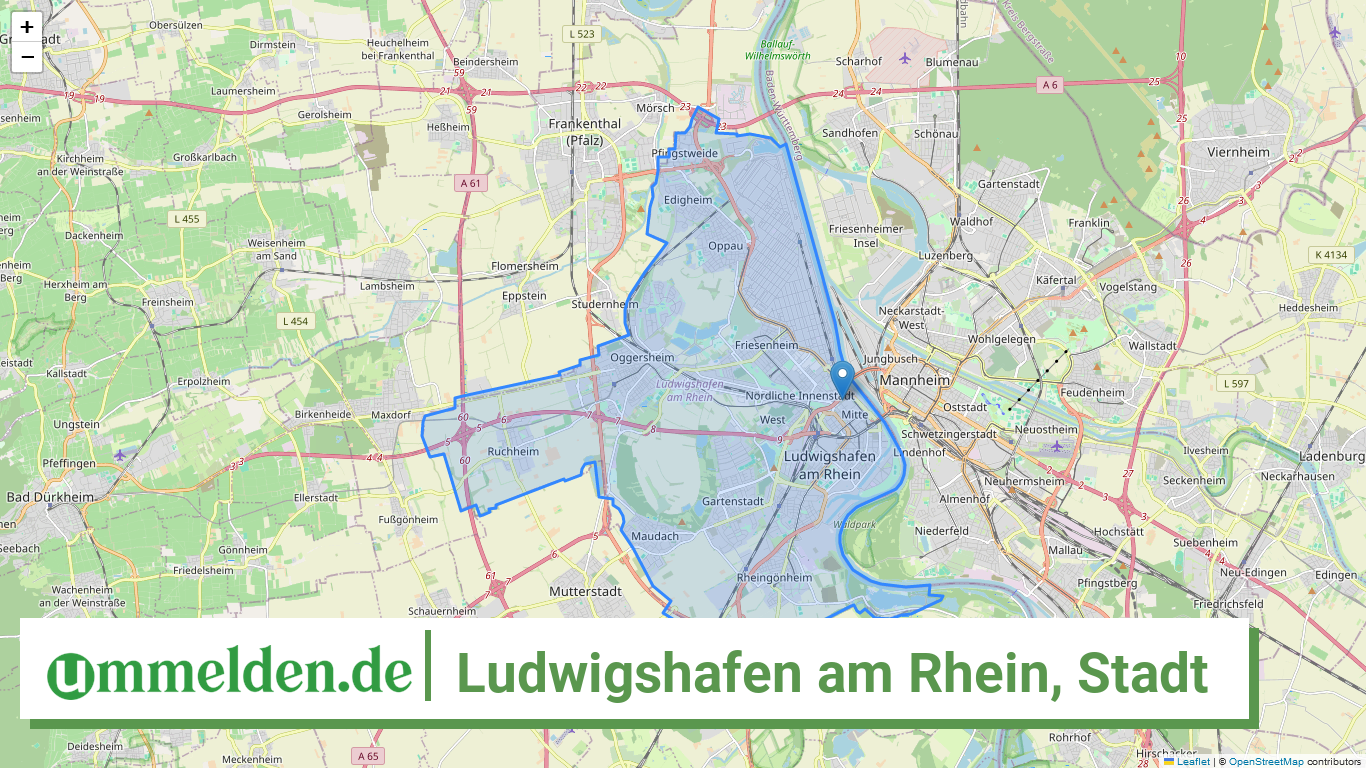 073140000000 Ludwigshafen am Rhein Stadt