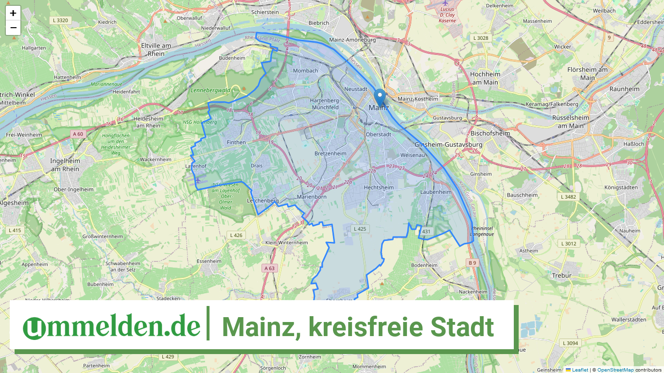 07315 Mainz kreisfreie Stadt