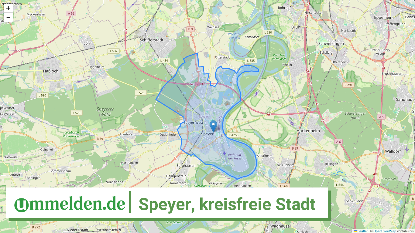 07318 Speyer kreisfreie Stadt