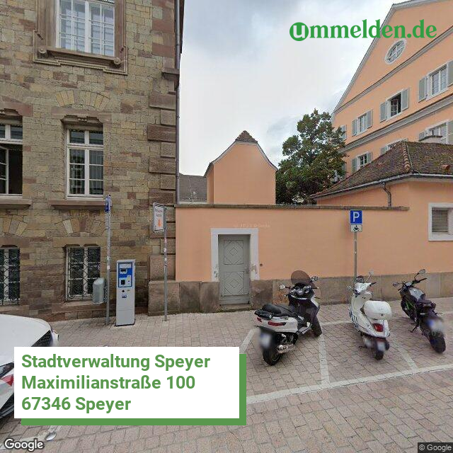 07318 streetview amt Speyer kreisfreie Stadt