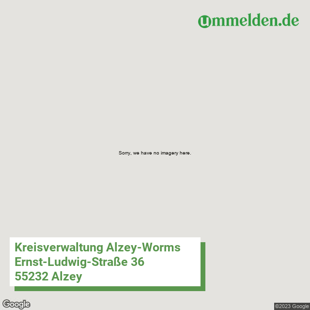 07331 streetview amt Alzey Worms