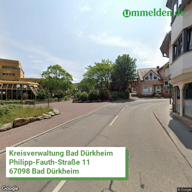 07332 streetview amt Bad Duerkheim