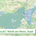 073340501501 Woerth am Rhein Stadt