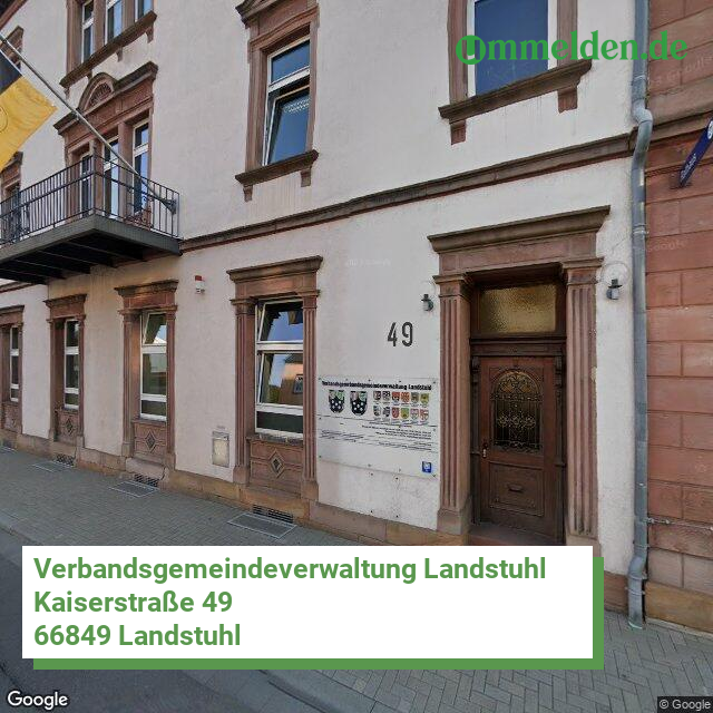 073355011022 streetview amt Landstuhl Sickingenstadt Stadt
