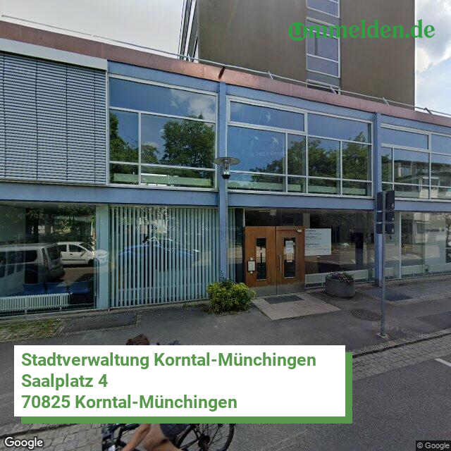 081180080080 streetview amt Korntal Muenchingen Stadt