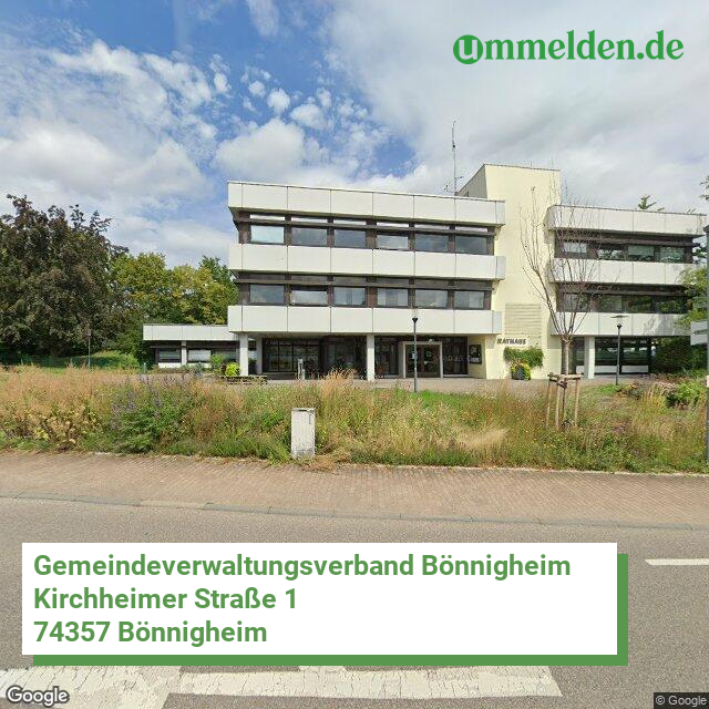 081185003 streetview amt Gemeindeverwaltungsverband Boennigheim