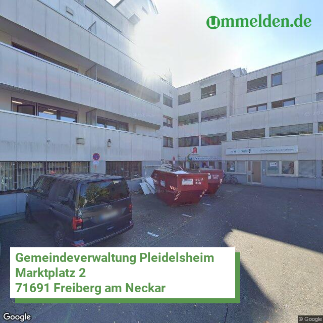 081185004063 streetview amt Pleidelsheim