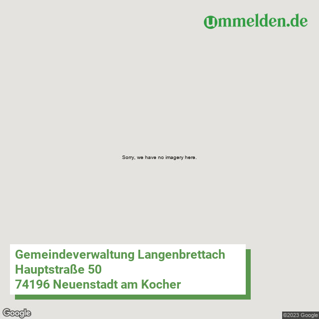 081255009113 streetview amt Langenbrettach