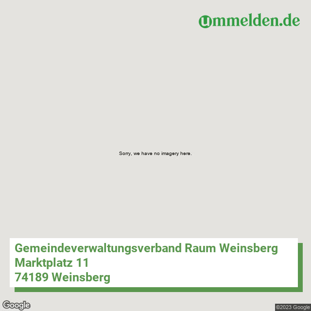 081255014 streetview amt Gemeindeverwaltungsverband Raum Weinsberg