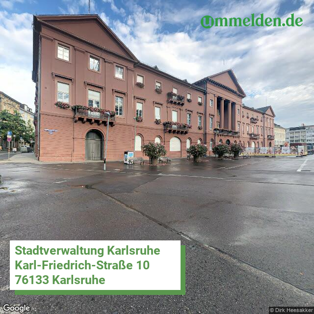 08212 streetview amt Karlsruhe Stadtkreis