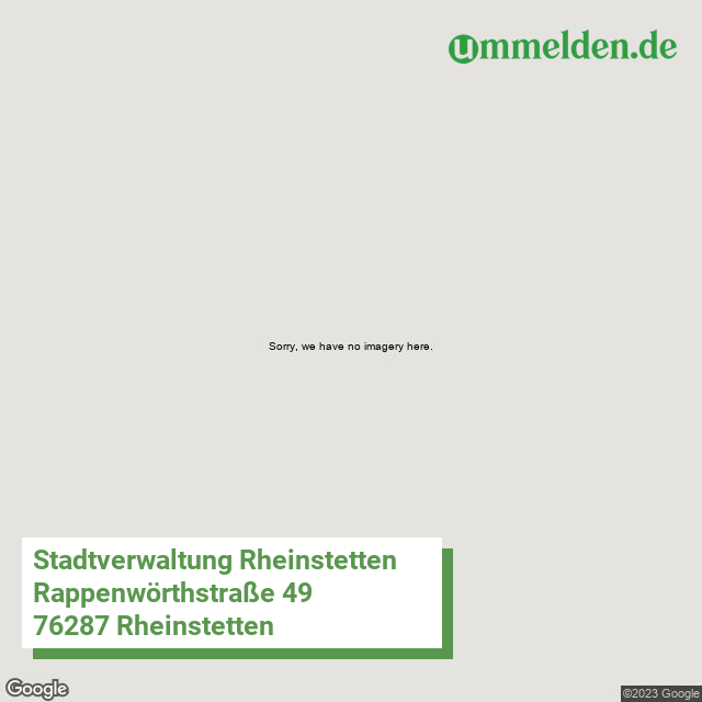 082150108108 streetview amt Rheinstetten Stadt