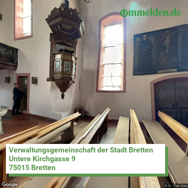 082155002 streetview amt Verwaltungsgemeinschaft der Stadt Bretten