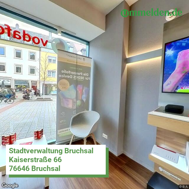 082155003009 streetview amt Bruchsal Stadt