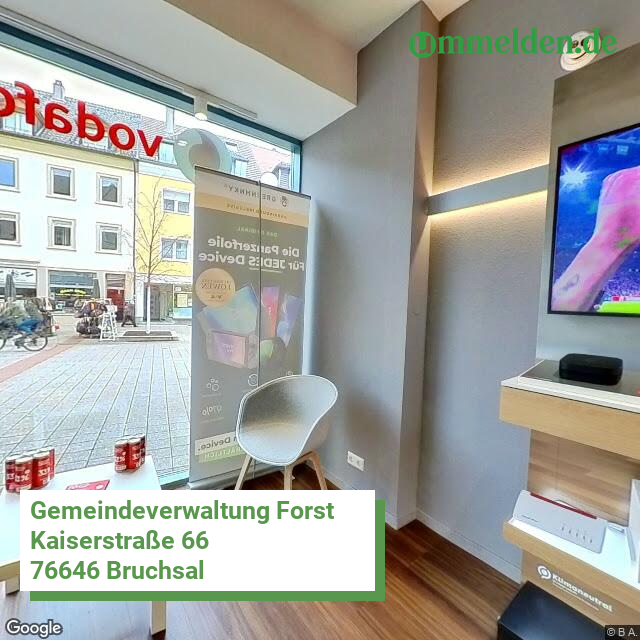 082155003021 streetview amt Forst