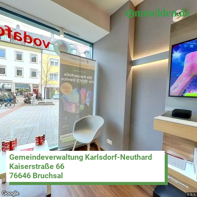 082155003103 streetview amt Karlsdorf Neuthard