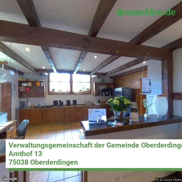 082155005 streetview amt Verwaltungsgemeinschaft der Gemeinde Oberderdingen