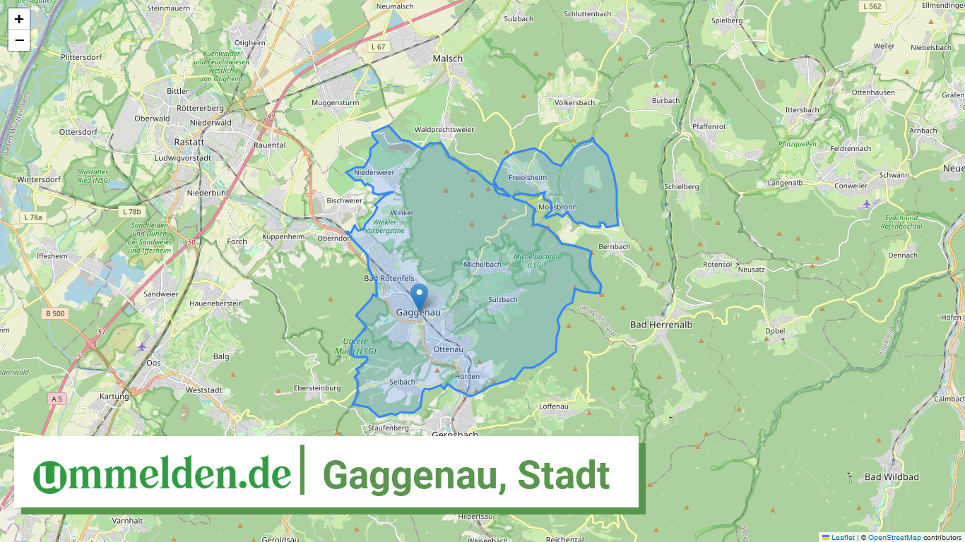 082160015015 Gaggenau Stadt