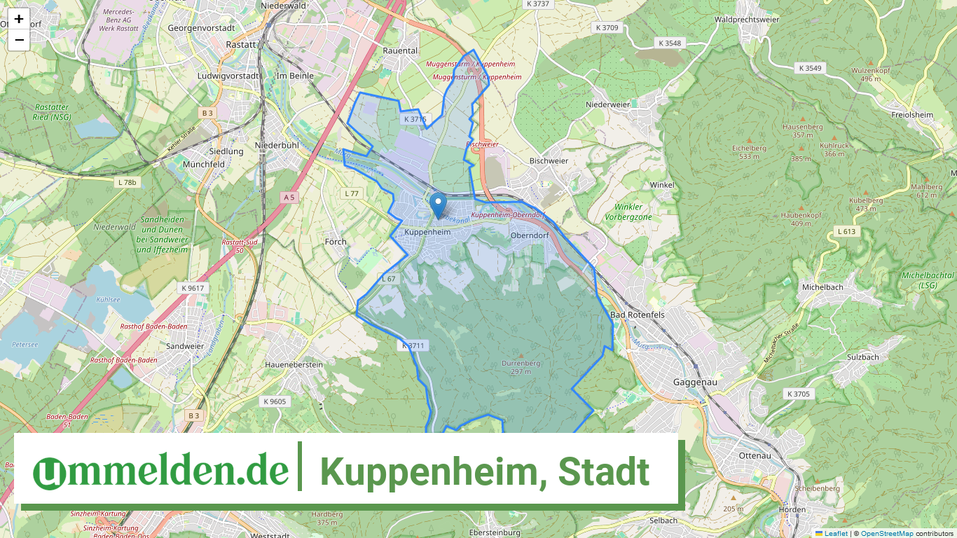 082165001024 Kuppenheim Stadt