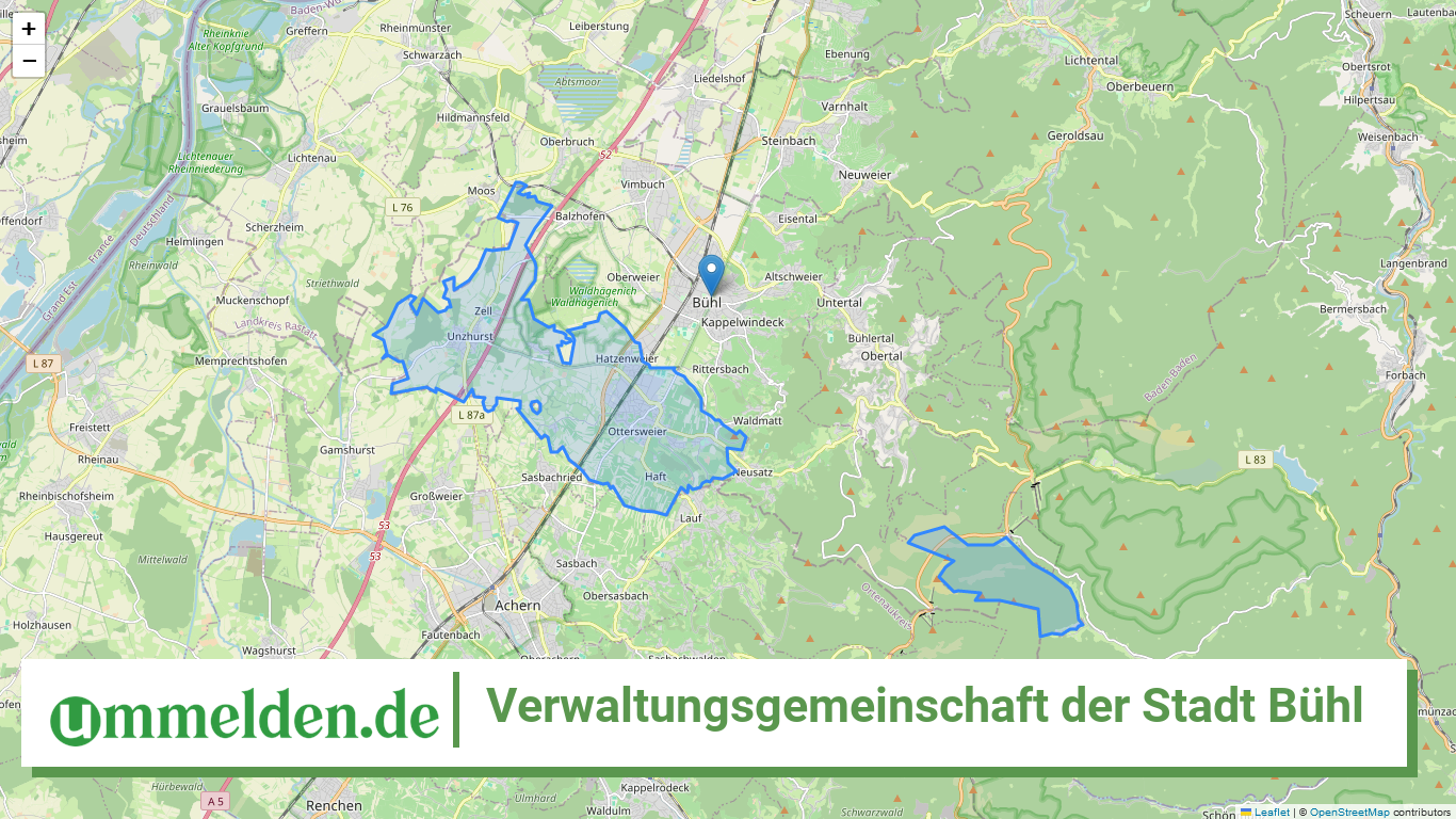 082165002 Verwaltungsgemeinschaft der Stadt Buehl