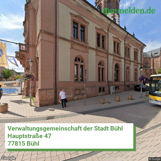 082165002 streetview amt Verwaltungsgemeinschaft der Stadt Buehl