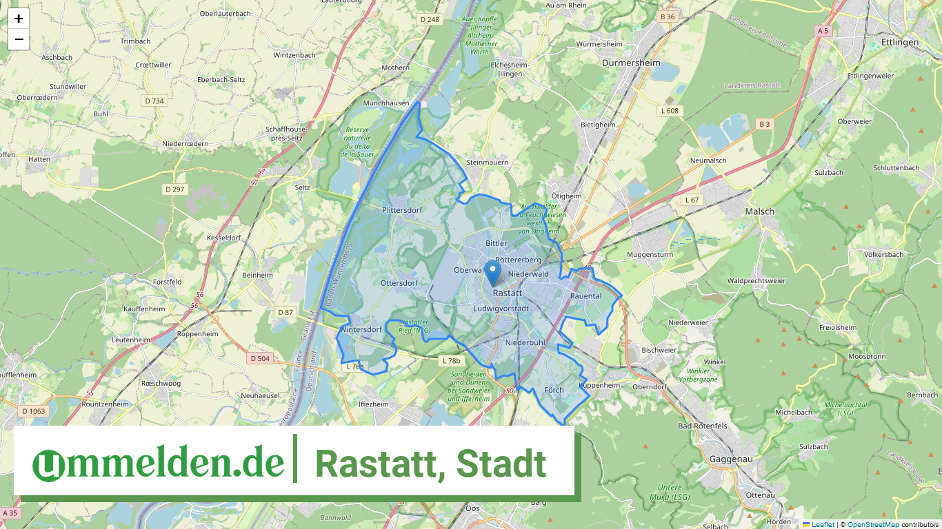 082165005043 Rastatt Stadt