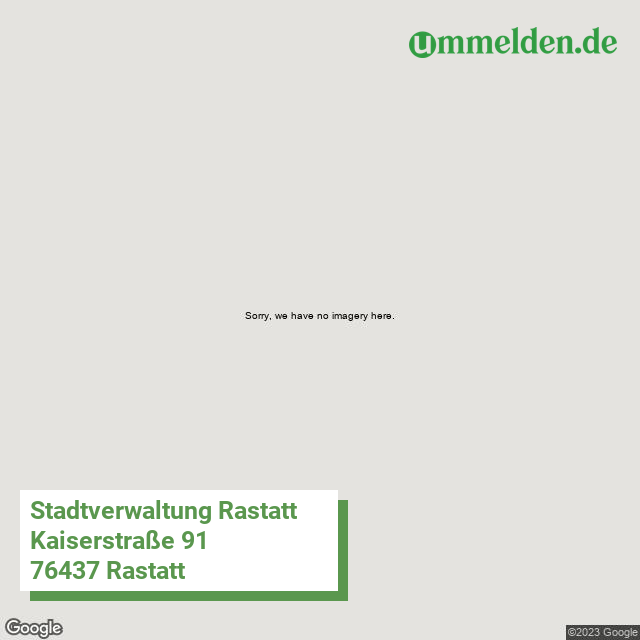 082165005043 streetview amt Rastatt Stadt