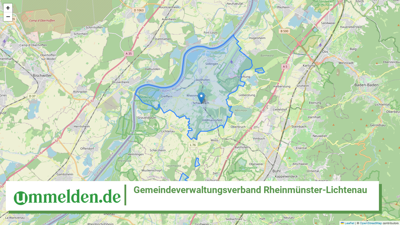 082165006 Gemeindeverwaltungsverband Rheinmuenster Lichtenau