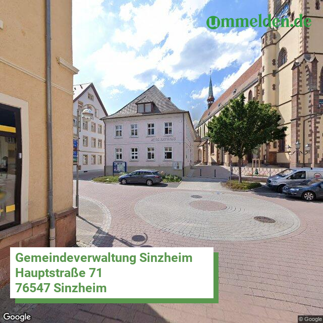 082165007049 streetview amt Sinzheim