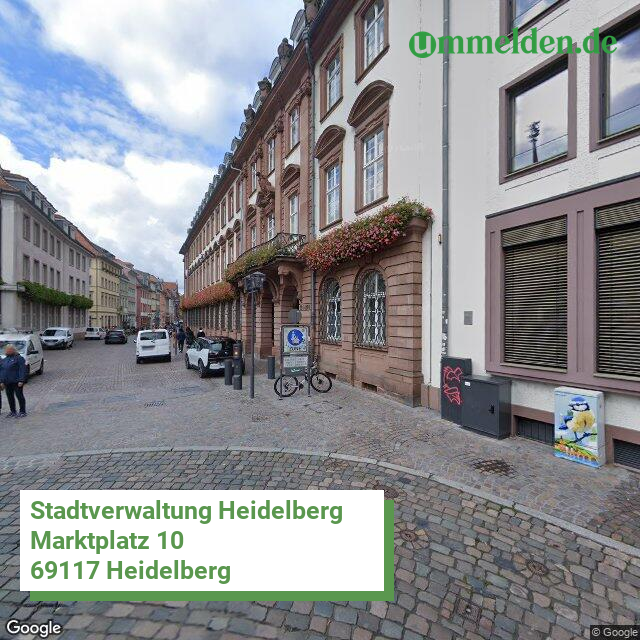 08221 streetview amt Heidelberg Stadtkreis