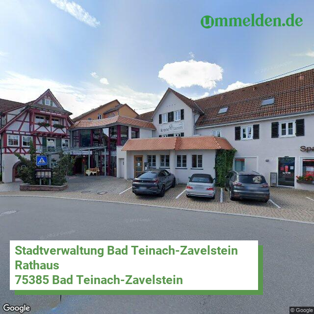 082355005084 streetview amt Bad Teinach Zavelstein Stadt