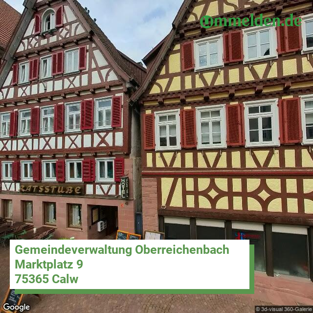 082355006055 streetview amt Oberreichenbach