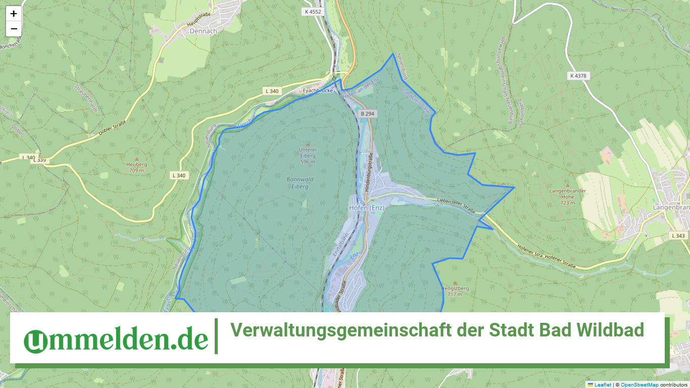 082355008 Verwaltungsgemeinschaft der Stadt Bad Wildbad