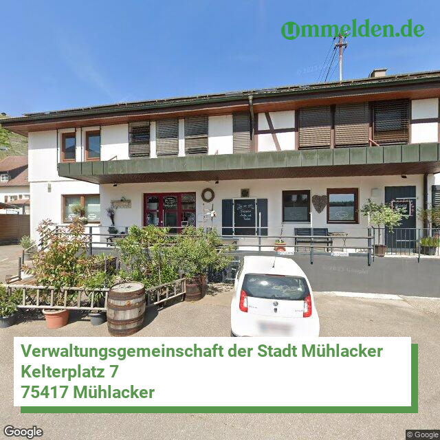 082365004 streetview amt Verwaltungsgemeinschaft der Stadt Muehlacker