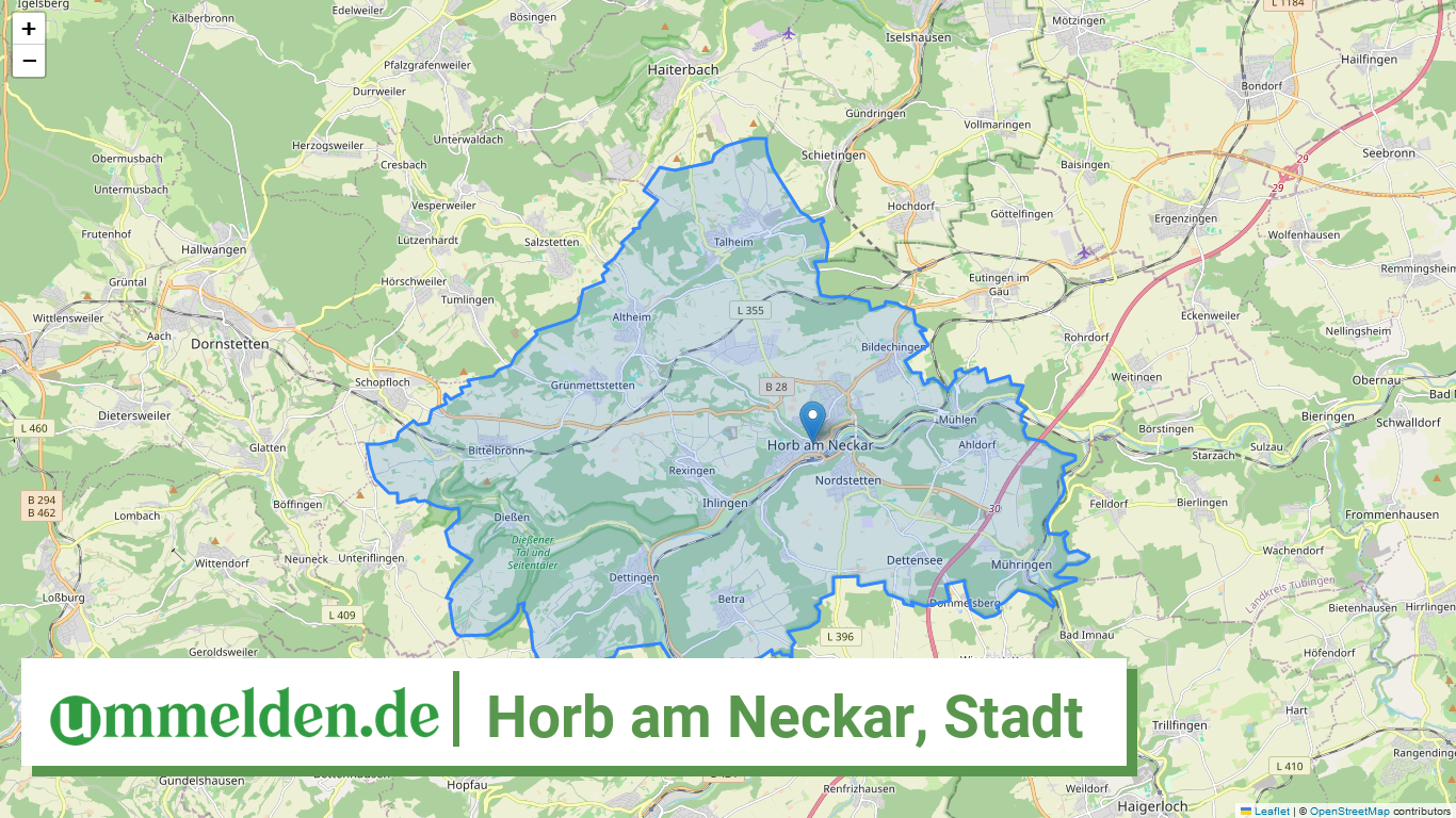 082375003040 Horb am Neckar Stadt