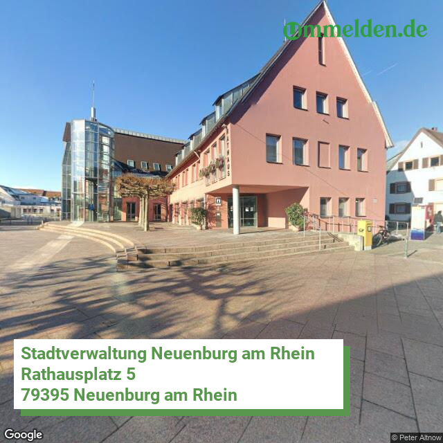 083150076076 streetview amt Neuenburg am Rhein Stadt