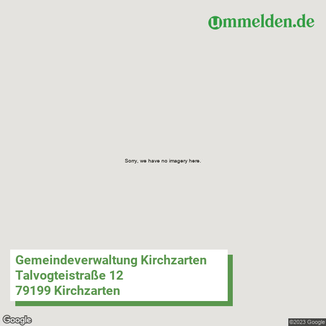 083155003064 streetview amt Kirchzarten