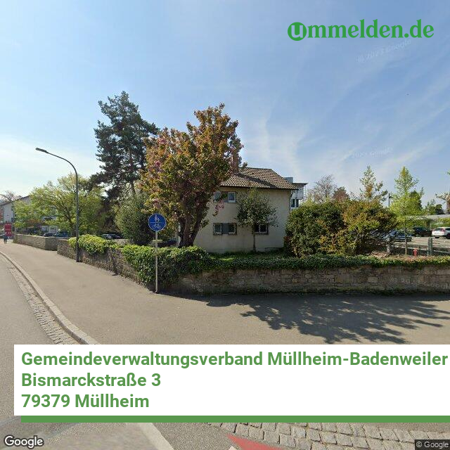 083155012 streetview amt Gemeindeverwaltungsverband Muellheim Badenweiler