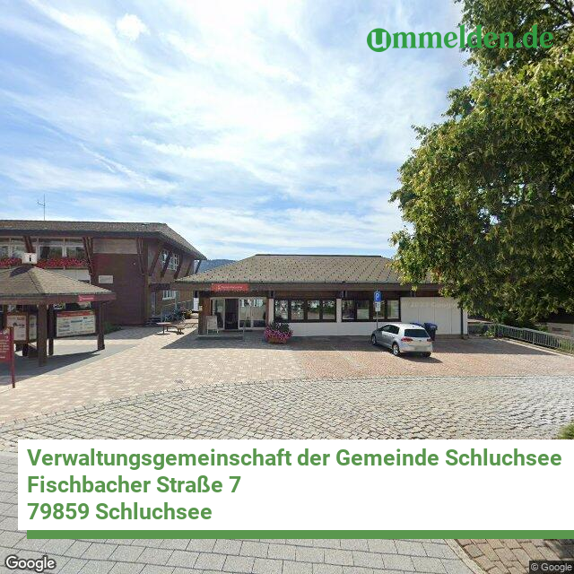 083155015 streetview amt Verwaltungsgemeinschaft der Gemeinde Schluchsee