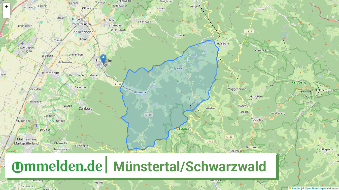083155016130 Muenstertal Schwarzwald