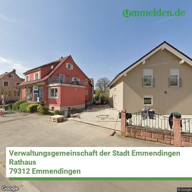 083165003 streetview amt Verwaltungsgemeinschaft der Stadt Emmendingen