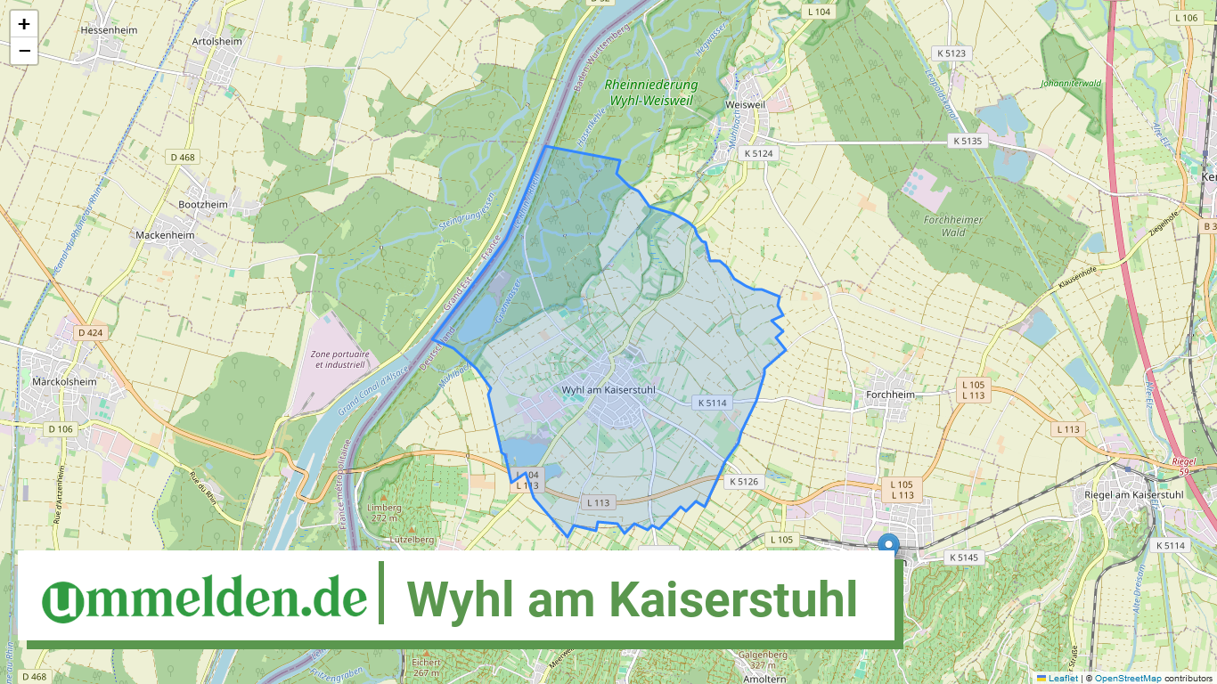 083165005051 Wyhl am Kaiserstuhl