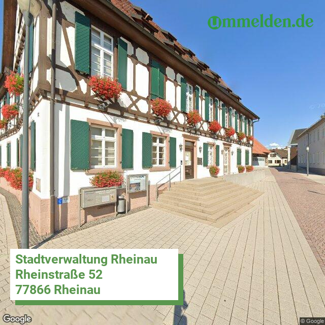 083170153153 streetview amt Rheinau Stadt