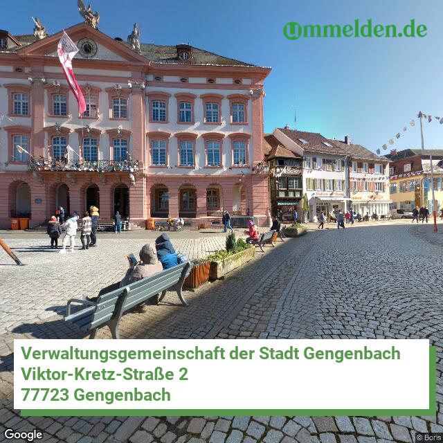083175003 streetview amt Verwaltungsgemeinschaft der Stadt Gengenbach
