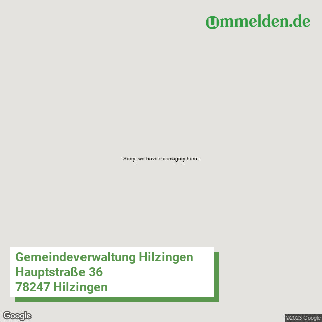 083350035035 streetview amt Hilzingen