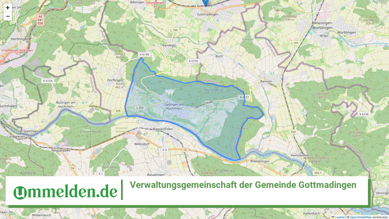 083355002 Verwaltungsgemeinschaft der Gemeinde Gottmadingen