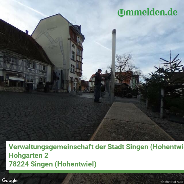 083355005 streetview amt Verwaltungsgemeinschaft der Stadt Singen Hohentwiel